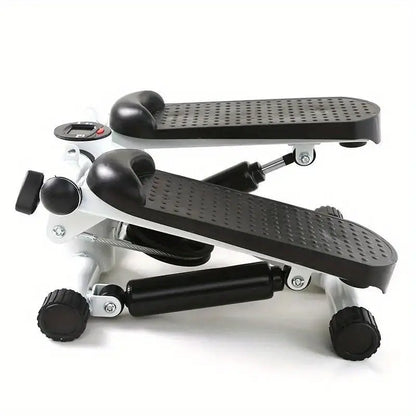 Compact Hydraulic Fitness Stair Stepper with Resistance Bands-4
