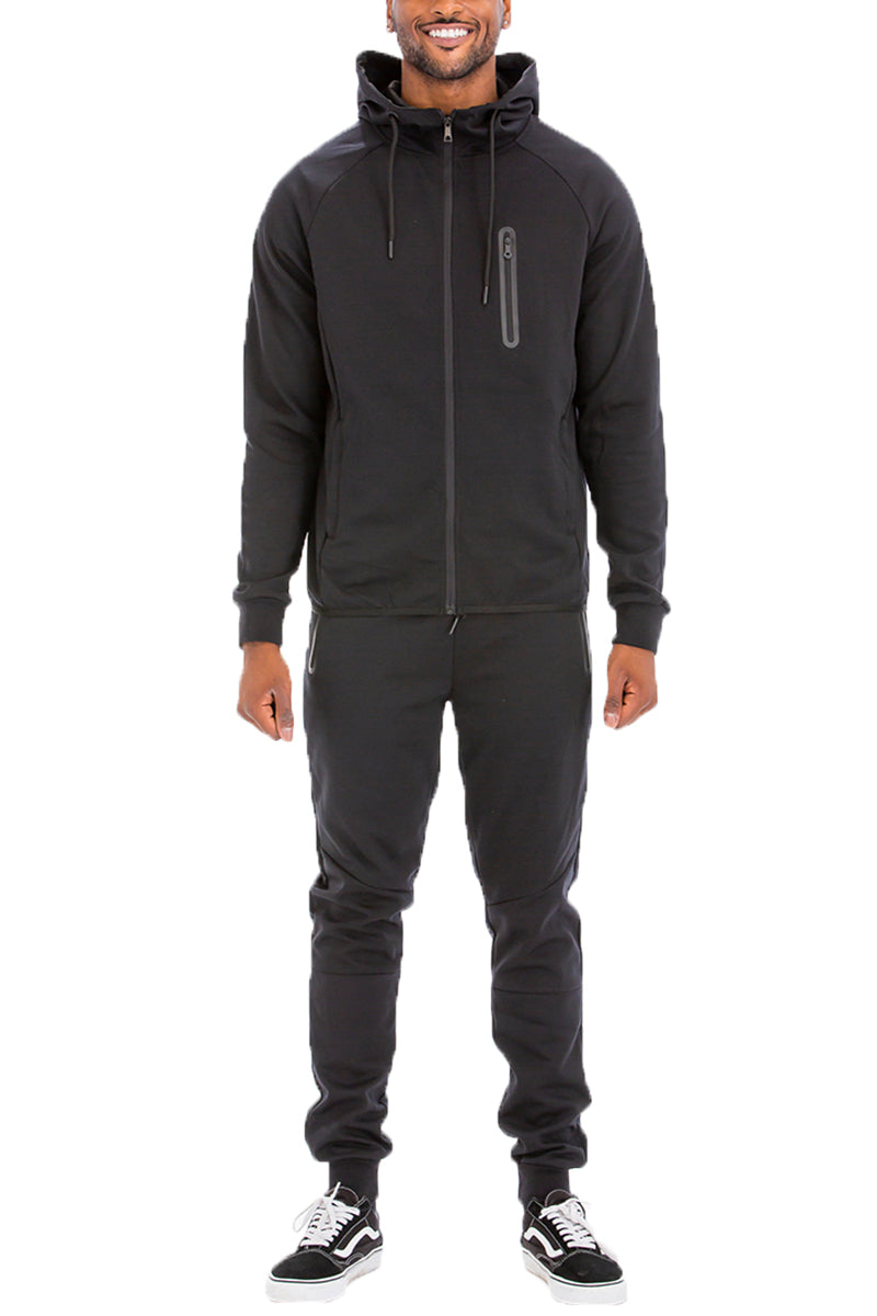 Dynamic Solid Tech Sweat Set-0