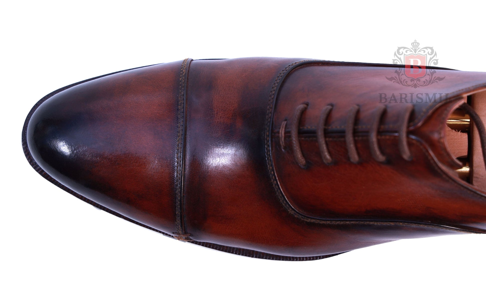 CEO - Brown Cap-toe Formal Shoes-2