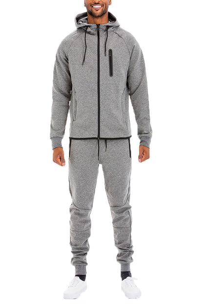 Dynamic Solid Tech Sweat Set-5
