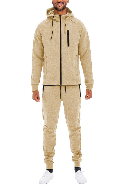 Dynamic Solid Tech Sweat Set-7