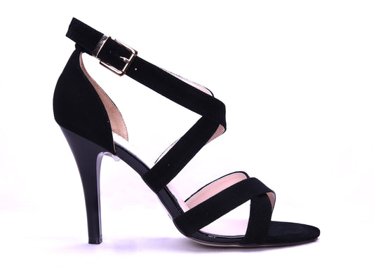 Kate - Black Stiletto High Heels-0