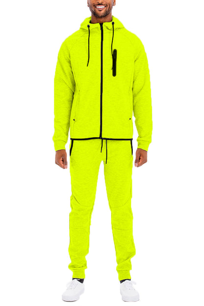 Dynamic Solid Tech Sweat Set-11