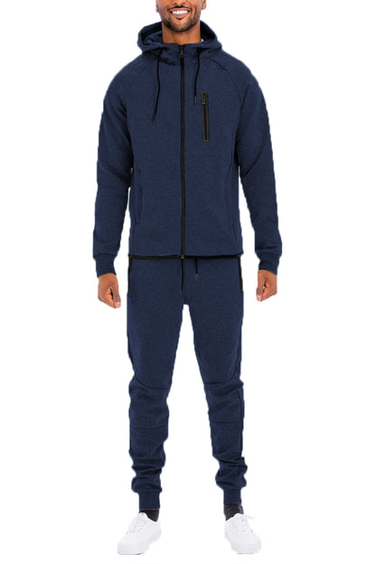 Dynamic Solid Tech Sweat Set-14