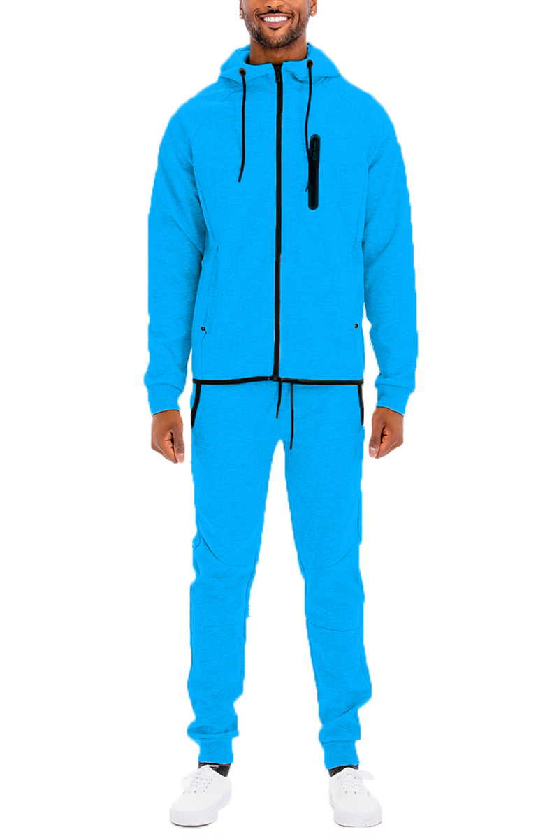 Dynamic Solid Tech Sweat Set-18