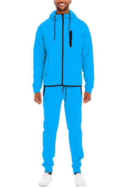 Dynamic Solid Tech Sweat Set-18