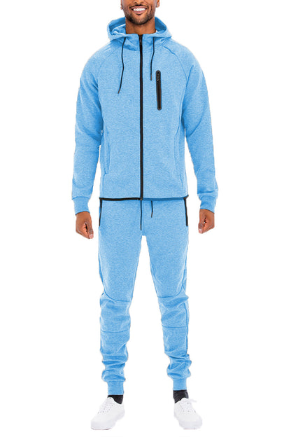 Dynamic Solid Tech Sweat Set-16