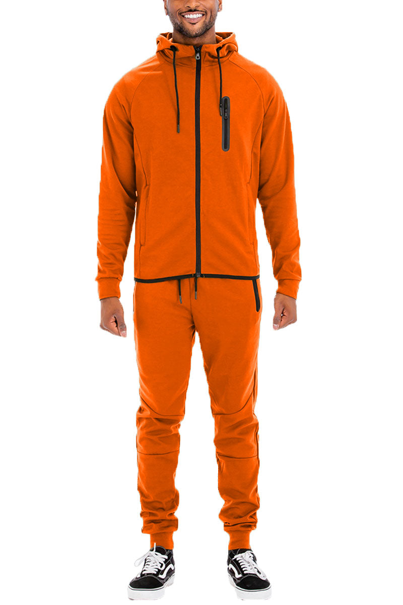 Dynamic Solid Tech Sweat Set-10