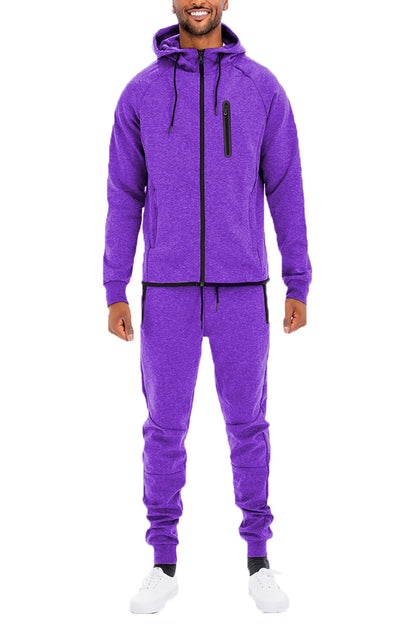 Dynamic Solid Tech Sweat Set-13